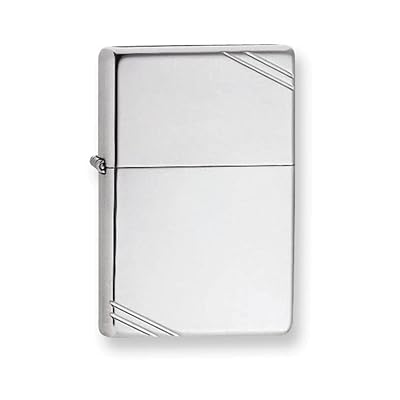 Zippo Sterling Silver Vintage Lighter ao Melhor Preço